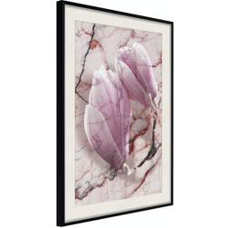 Arkiio Affisch Marble Magnolia [Poster] 40x60 Poster